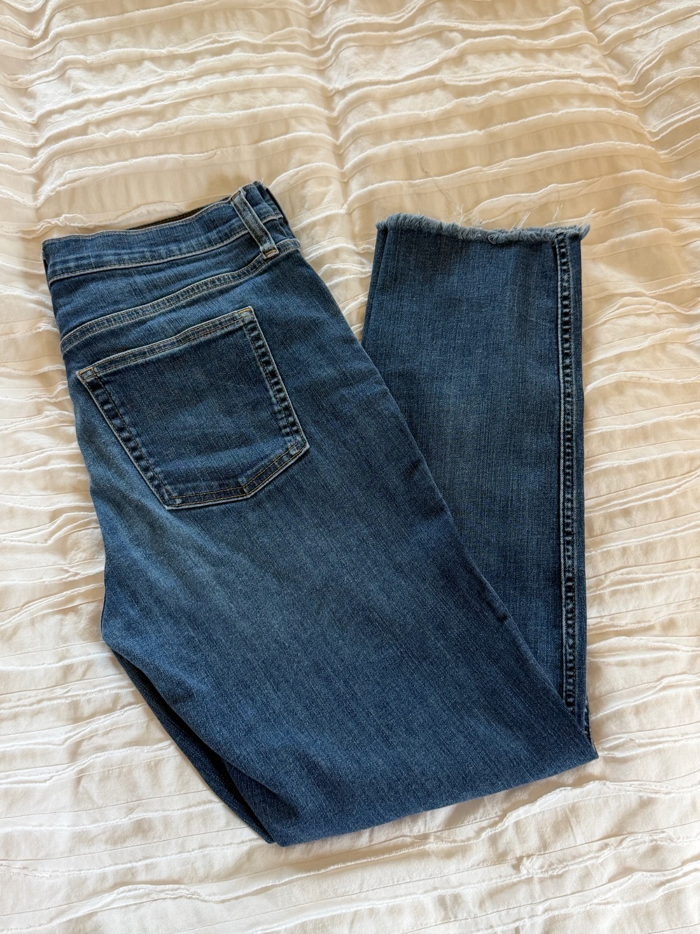 J.crew Vintage slim straight dark wash